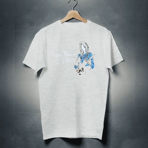 Gary Moore - Still Got The Blues Signature T shirt Uniex Black Size S-4XL GO802