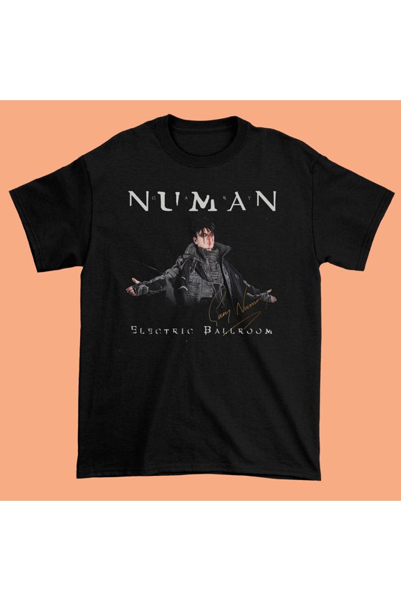 Gary Numan - Electric Ballroom Camden Black All size Tee Shirt
