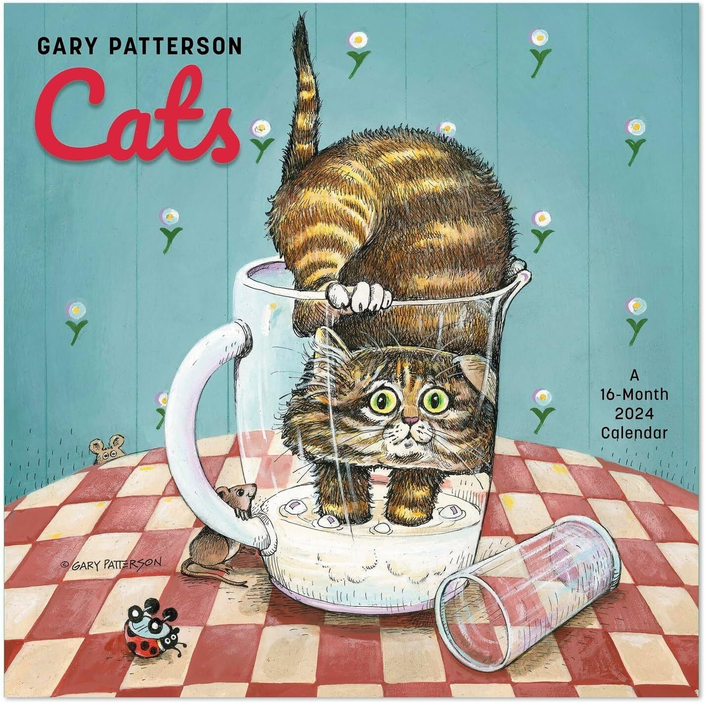 Gary Patterson Cats 2025 Wall Calendar DDD550