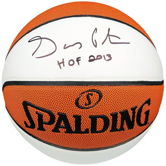 Gary Payton Autographed Official Spalding White Panel Basketball Seattle Supersonics "HOF 2013" Beckett BAS QR 206122