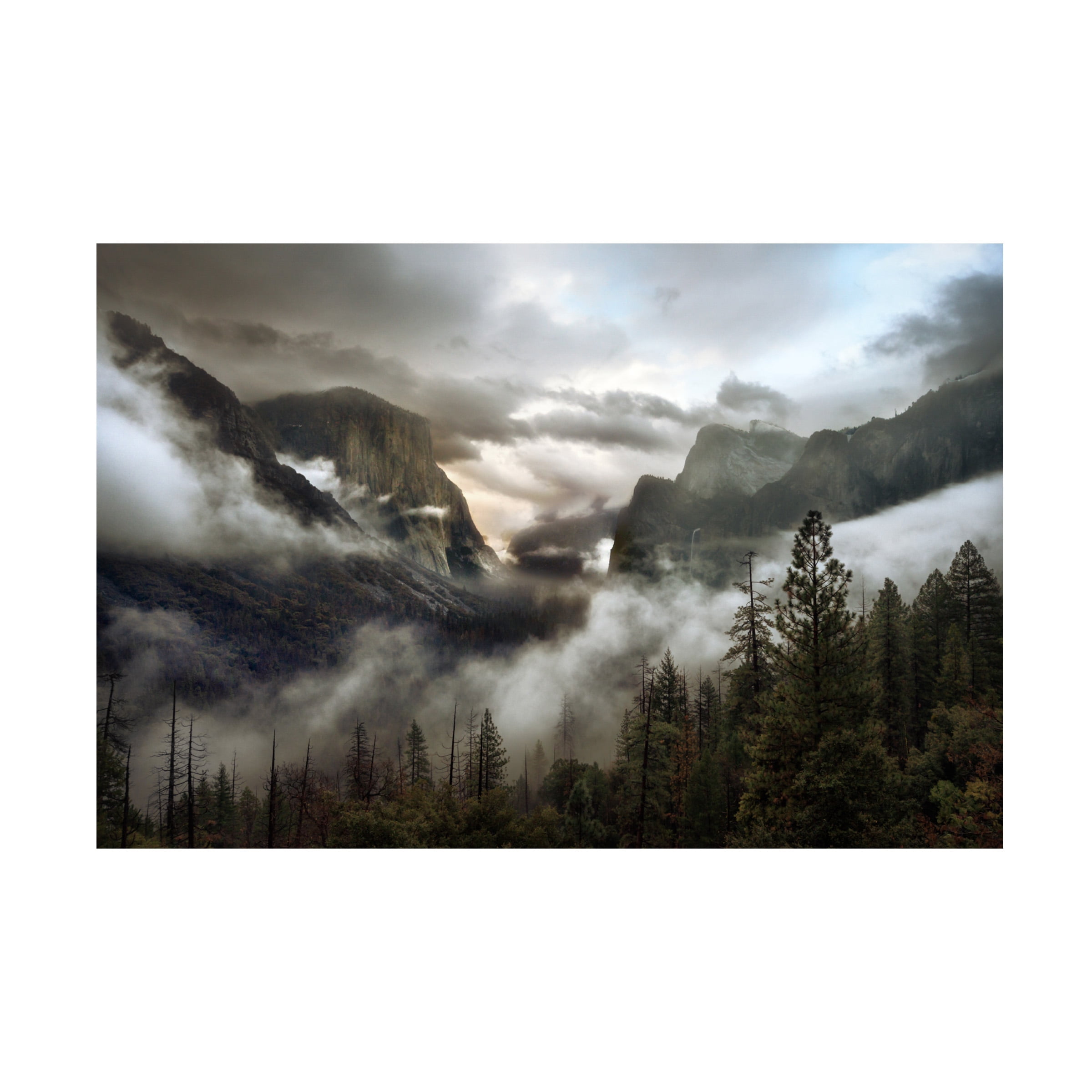 Gary Perlow 'Upper Valley Morning' Canvas Art