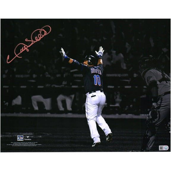 Gary Sheffield New York Mets Autographed 11" x 14" 500th Home Run Spotlight Photograph - Fanatics Authentic Certified