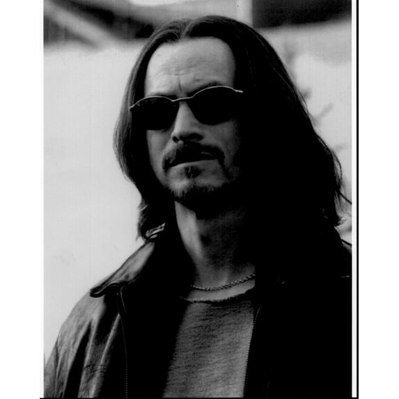 Gary Sinise In Leather Jacket And Sunglasses In Reindeer Games Black And White Photo Print (16 x 20) - Item # MVM59372