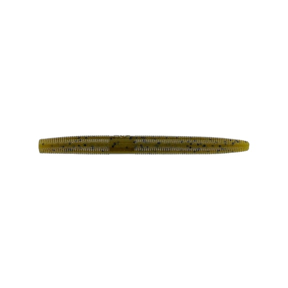 Yamamoto Baits Senko Soft Plastic Fishing Lures 4'' - Green Pumpkin/Black Flake