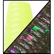 Gary Yamamoto Custom Baits Soft Plastic Bait 9-10-913 5" Senko Worm Green Pumpkin Chartreuse Tail
