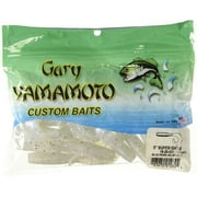 Gary Yamamoto Single Tail Grub Bait 5" Blue Pearl Silver 18-20-031