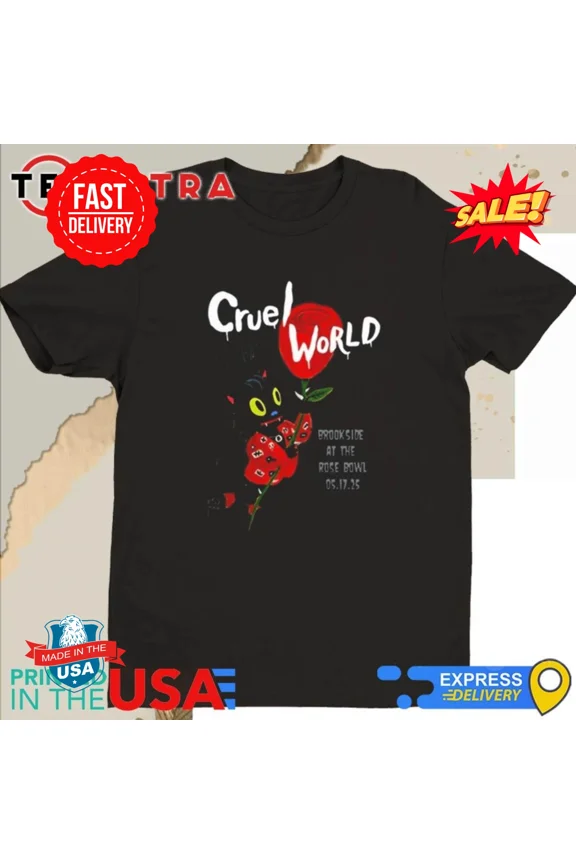 GaryBaseman X Cruel World 17 May T Shirt S-5XL