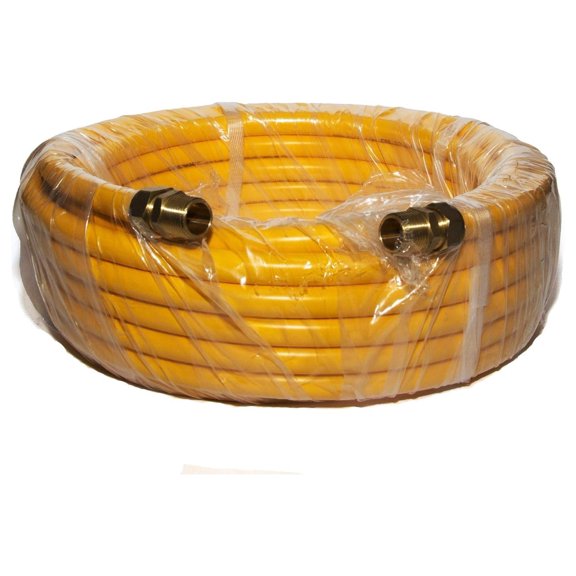 Gas 1/2" Tubing Pipe KIT 33ft with 2 MALE Fittings YfulYde