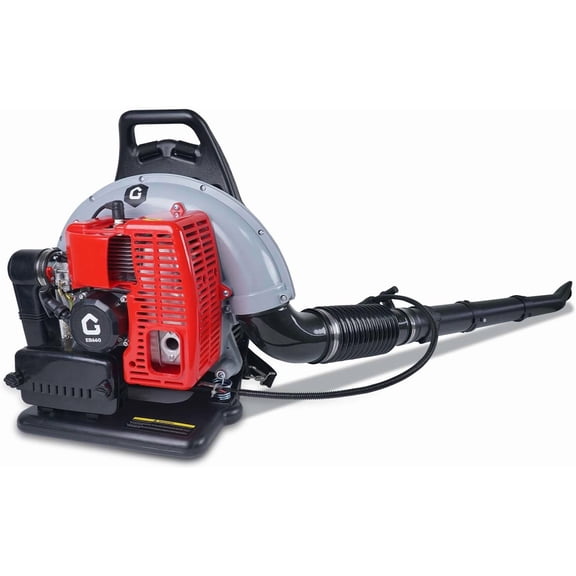 Gas Backpack Leaf Blower 52CC/66CC, 780-880CFM 320MPH Commercial Shoulder Mount, 2-Stroke Engine for Leaves & Snow