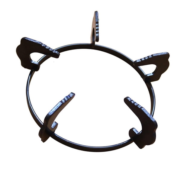 Kitchen Wok Rings 20.2cm Iron Cookware Stabilizer Pans Holder Iron Stove Rack Suitable for Even Heating