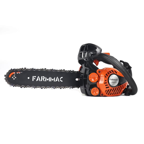 Gas Chainsaw 12'' 2-Stroke 25CC Cordless Chainsaw for Farm, Garden, Ranch, Cutting Wood/Firewood