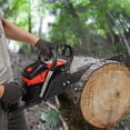 thumbnail image 1 of Gas Chainsaw, 2.2Kw Black+Red Handheld Gasoline Chain Saw, 58cc Gasoline Chainsaw For Garden Pruning, Forest Logging, Firewood Cutting, 1 of 20