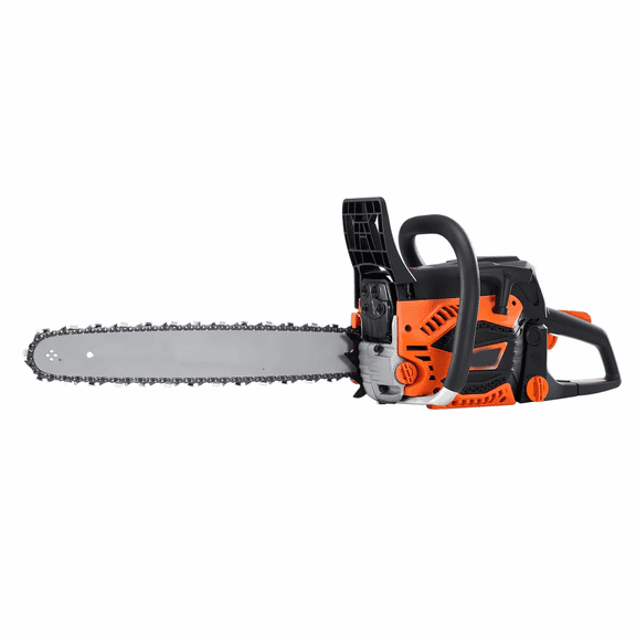Gas Chainsaw 52CC 18 Inch 2.55HP, Petrol Chainsaw for Wood Cutting, Tree Trimming, Farm Garden Use