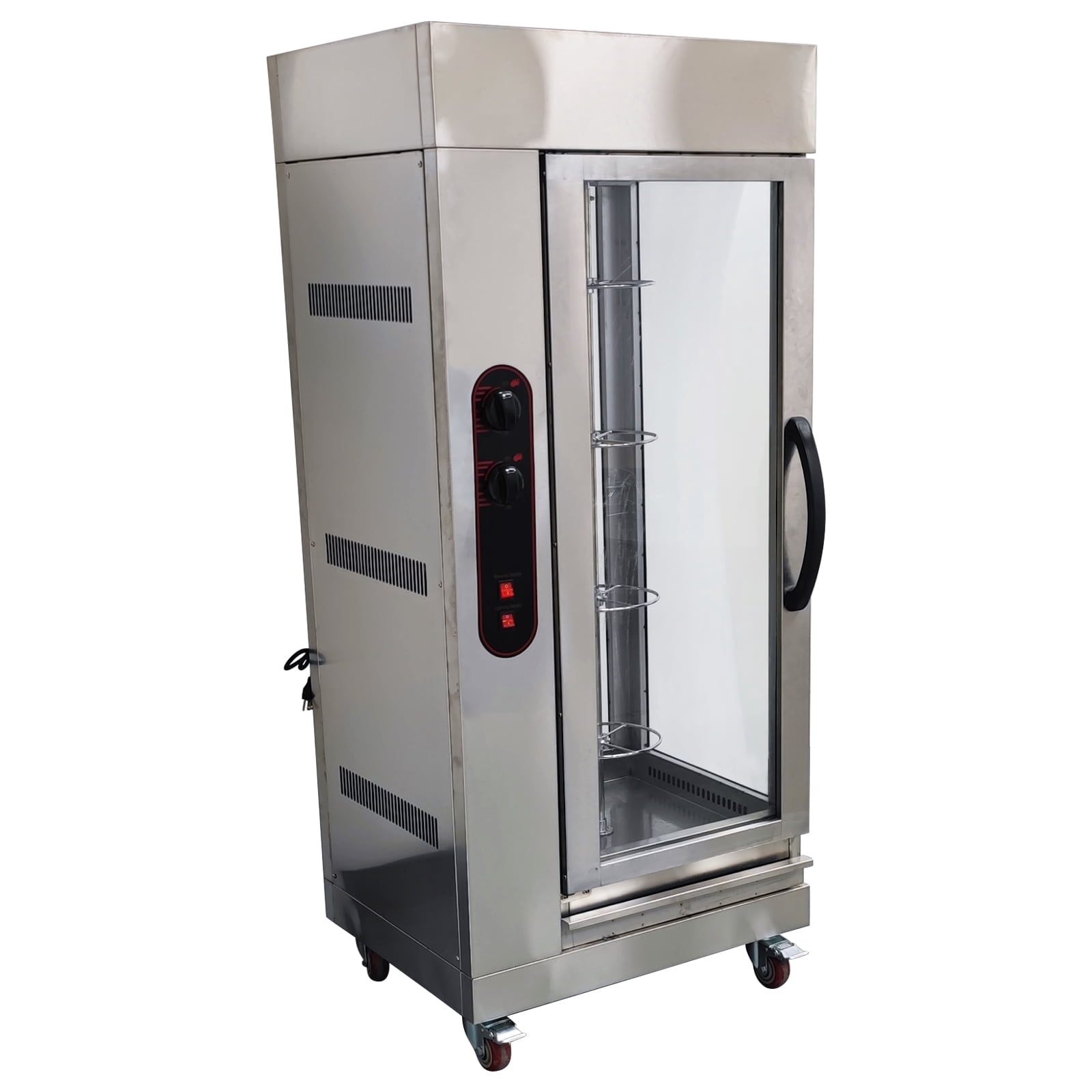 Rotesire Chicken Rack Gas Chicken Rotisserie Machine Gas Rotisserie Chicken Vertical Chicken ...