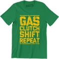 thumbnail image 1 of Gas Clutch Shift Repeat JDM Stick Boost Turbo Drifting Car Racing Tee Shirt, 1 of 4