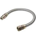 thumbnail image 1 of Gas Connect S 3/8 1/2M/F 18 B & K Industries Flexible Stainless G038SS101118RP, 1 of 1