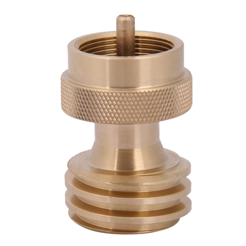 Gas Cylinder Adapter Brass Transfer Joint Outdoor Grill Griddle Tank
