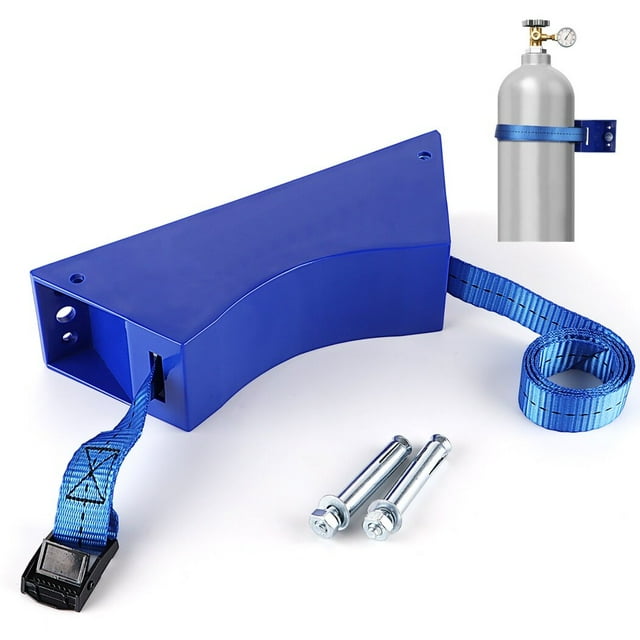 Gas Cylinder WallMounted Bracket, Propane Tank Holder with 39.37