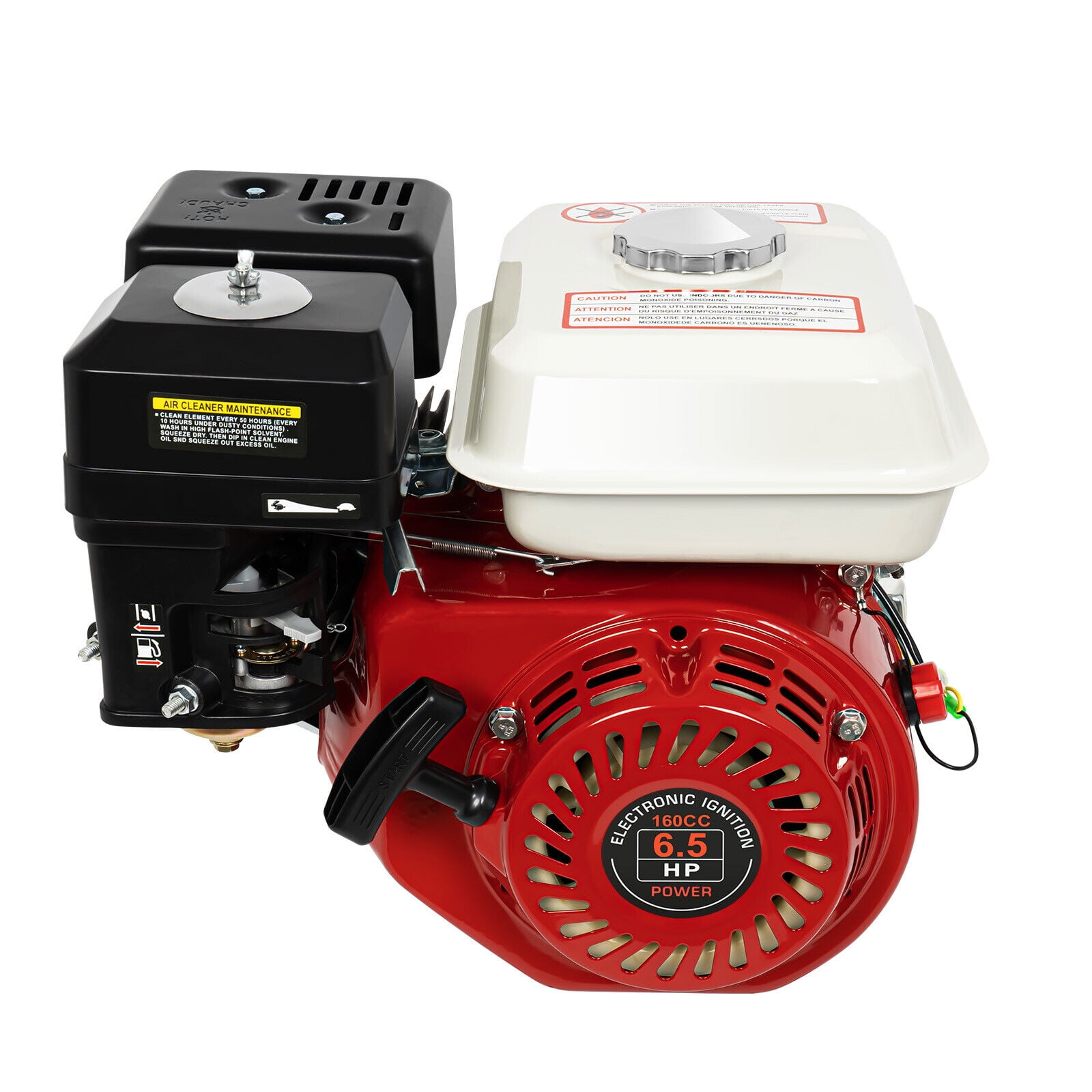Gas Engine for Honda GX160 4-Stroke OHV Air Cooled Single Cylinder 6.5HP 200cc