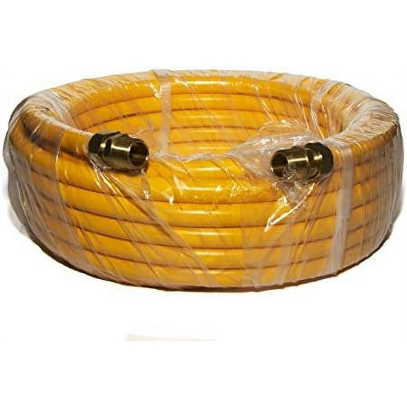 Gas Flex 1/2" Tubing Pipe KIT 33ft with 2 MALE Fittings$$Garden &