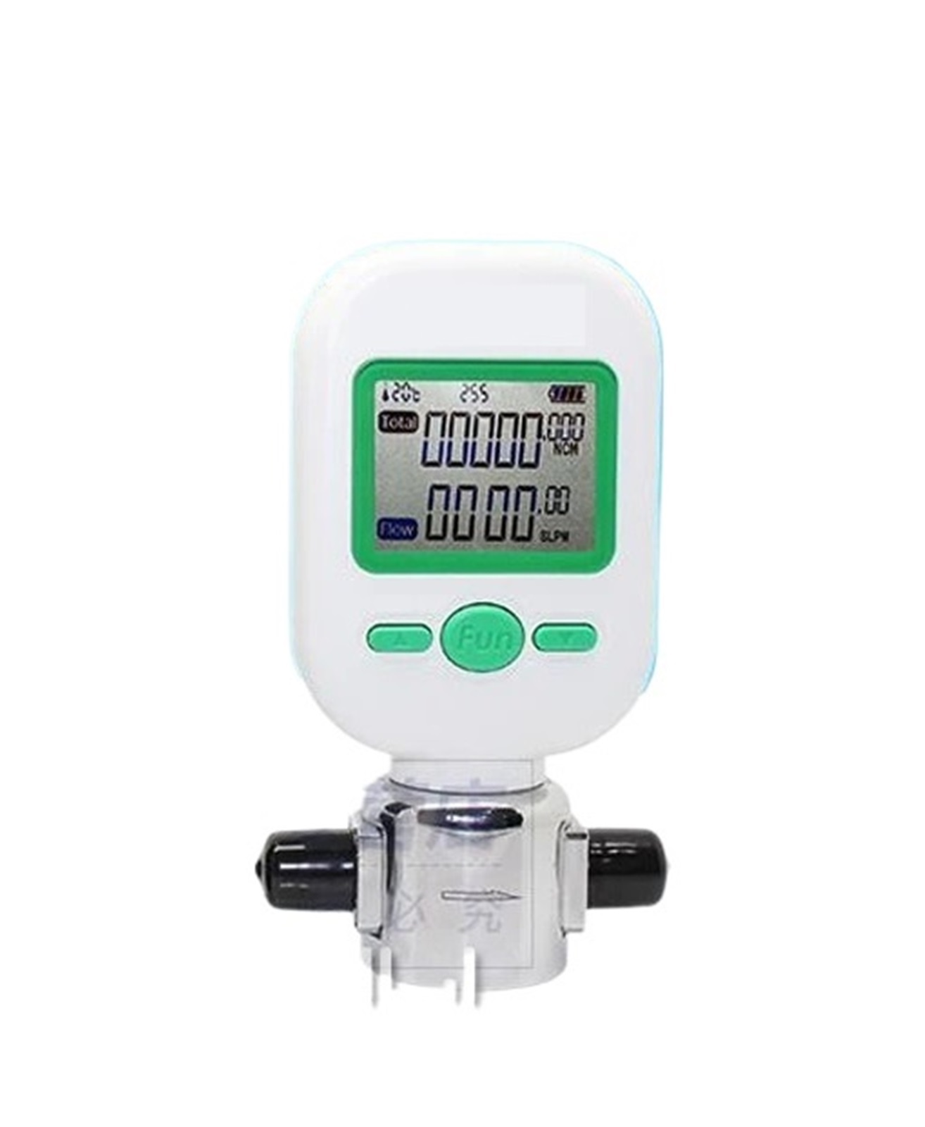 Gas Flow Meter, Compressed Air Oxygen Nitrogen Digital Display Meter MF ...