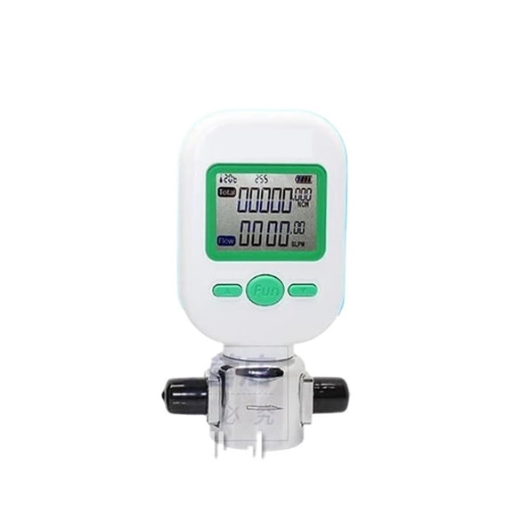 Gas Flow Meter, Compressed Air Oxygen Nitrogen Digital Display Meter MF-5712-200 ,Hand & Power Tool