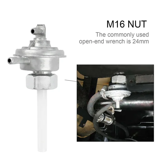 Gas Fuel Switch Pump Valve Petcock for GY6 50cc 150cc ATV Go Kart Moped Scooter