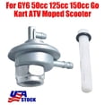 thumbnail image 1 of Gas Fuel Switch Pump Valve Petcock for GY6 50cc 150cc Go Kart ATV Moped Scooter, 1 of 9