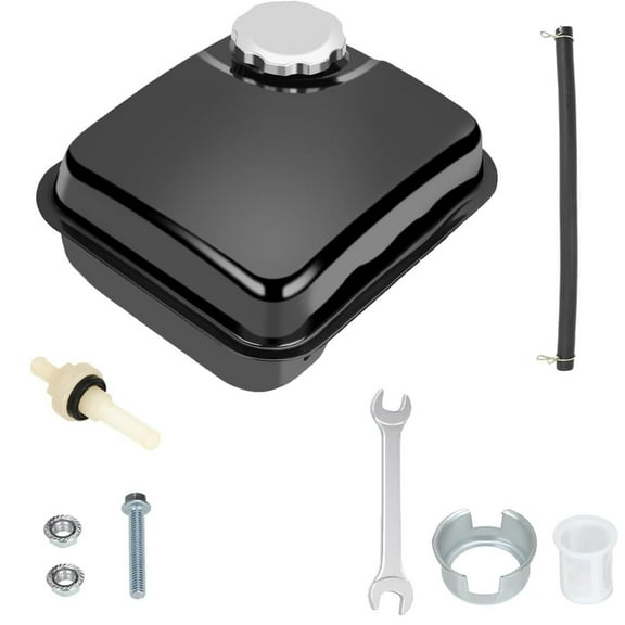Gas Fuel Tank Suitable for Predator 212cc 224cc 196cc 200cc Coleman CT200U BT200x KT196 Baja Warrior Massimo MB200 Mini Bike GX160 GX200 Engine Hammerhead 80T Go Kart Parts 0.81 Gallons