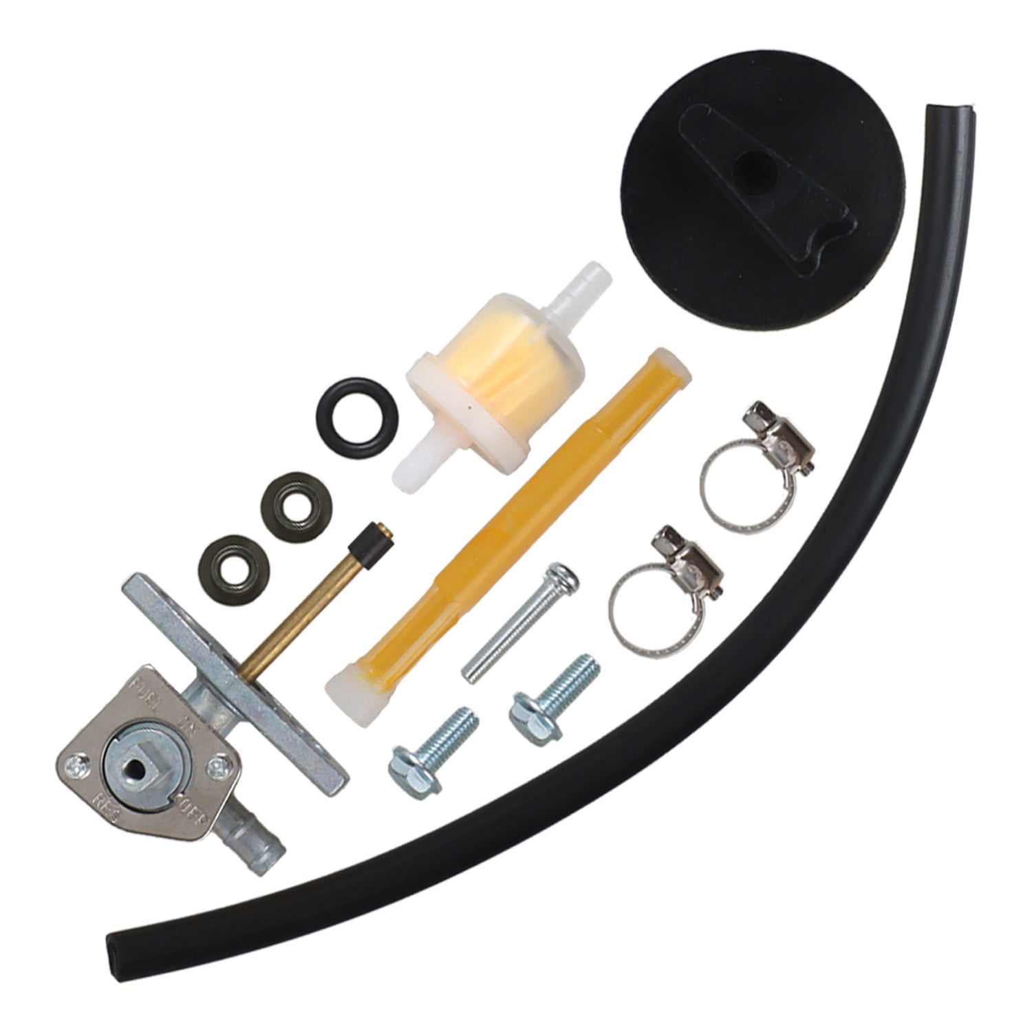 Gas Fuel Valve Petcock & Line Hose Tube for Honda Sportrax 400 TRX400EX 1999-08