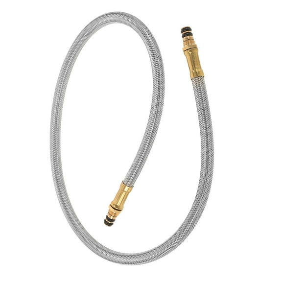 Gas Furnace Hose Gas Line 35.00X0.70X0.70CM Silver