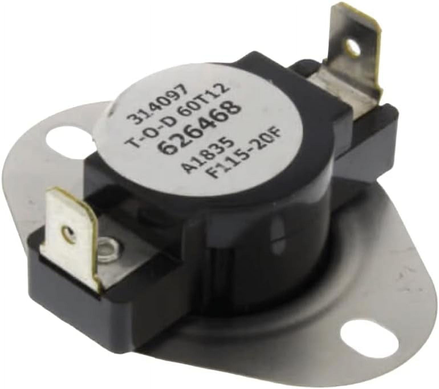 Gas Furnace Limit Switch PART 626468A For Nordyne Intertherm 626468