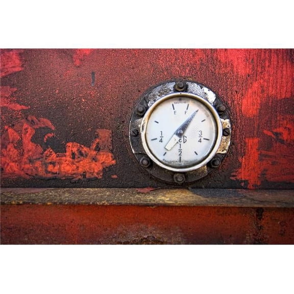 Gas Gauge Poster Print
