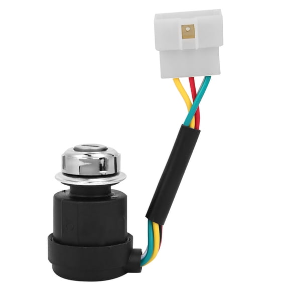 Gas Generator Ignition Key Switch, Original Equipment 178F Practical for Tiller Start Switch Air Cooled Diesel Engine