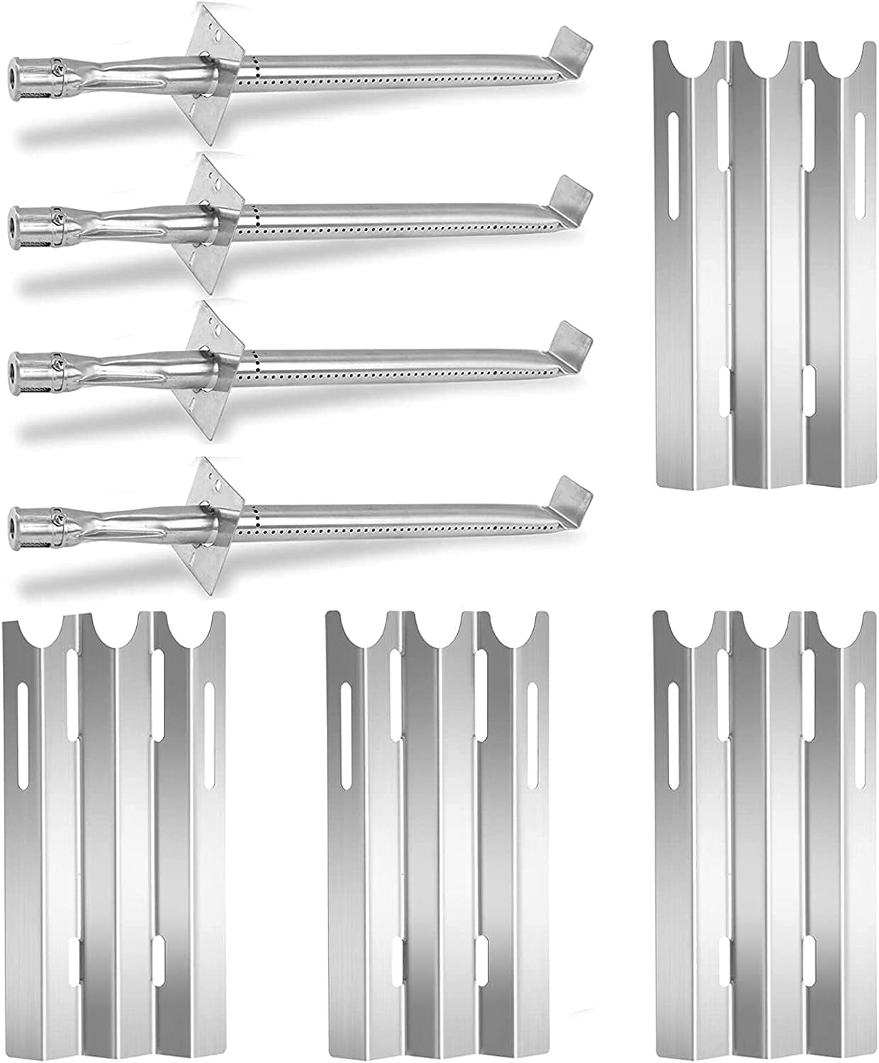 Gas Grill Burner Heat Plate Stainless Steel BBQ Replacement Plates For
