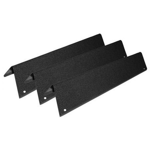 Gas Grill Porcelain Steel Heat Plate Replacement for Weber, Set of 3, 93913