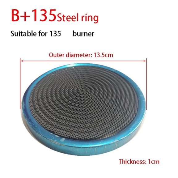 Gas Heater Parts Burning Honeycomb Ceramic Plate Honeycomb Infrared Burner Replacement High Effeciency