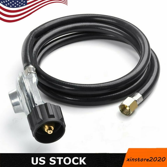 Gas Heater Universal 5Ft Propane Regulator and Hose BBQ Grill Stove Burner