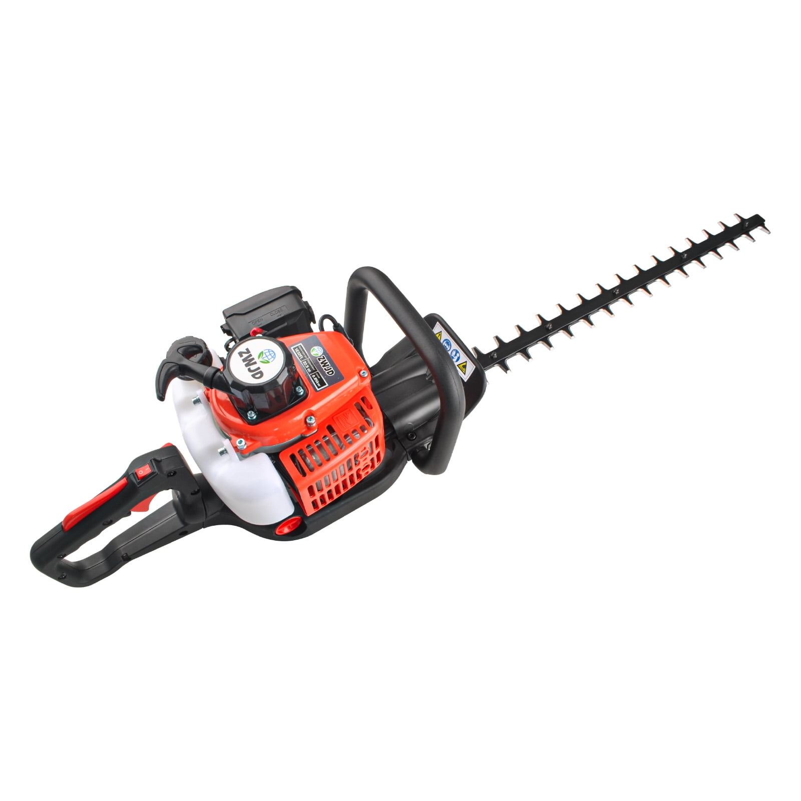 Gas Hedge Trimmer, 22.5cc Two-Stroke Gas Powered Cordless Handheld ...