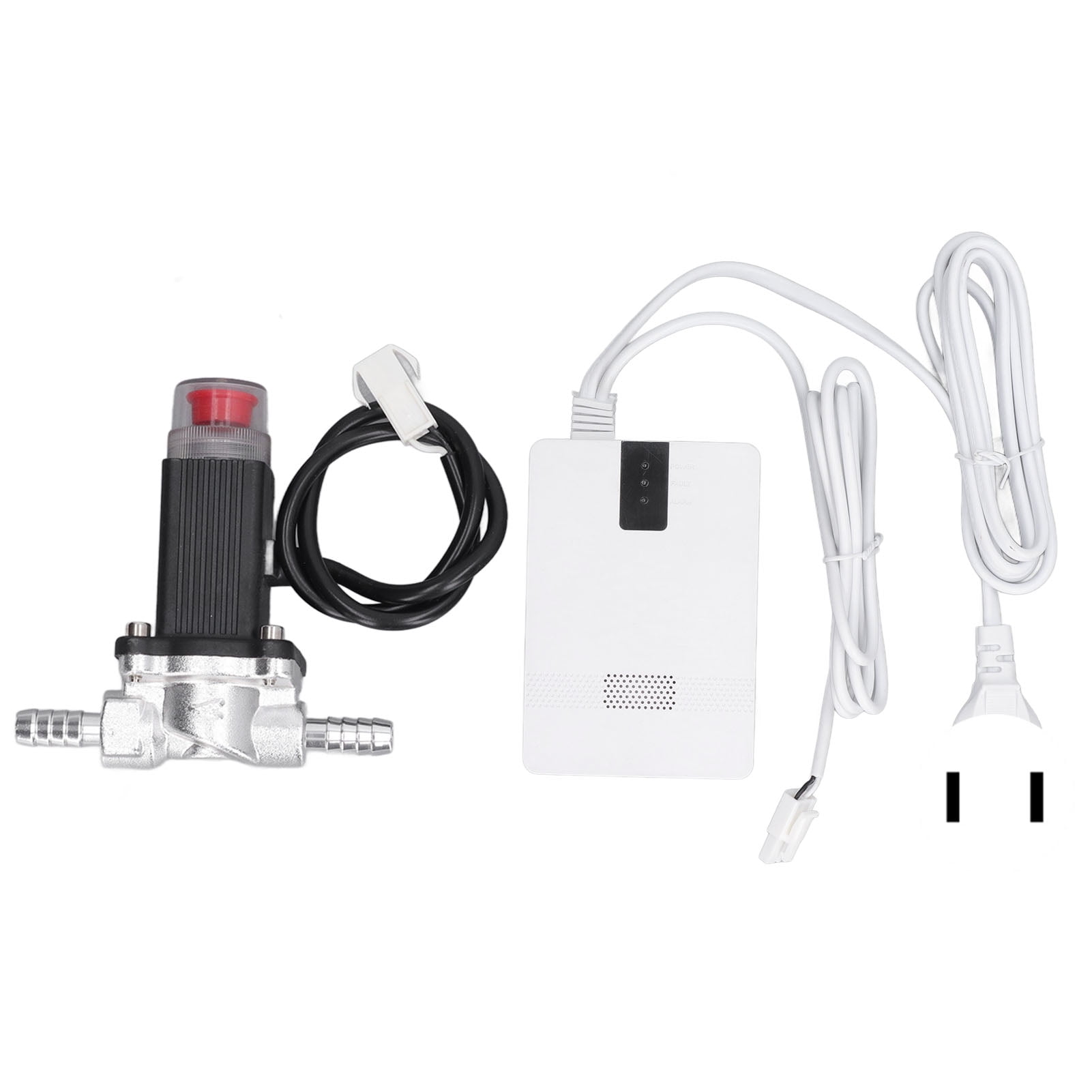 Gas Leakage Detector Audible Visual Alarm 12VDC Gas Detection Shut Off