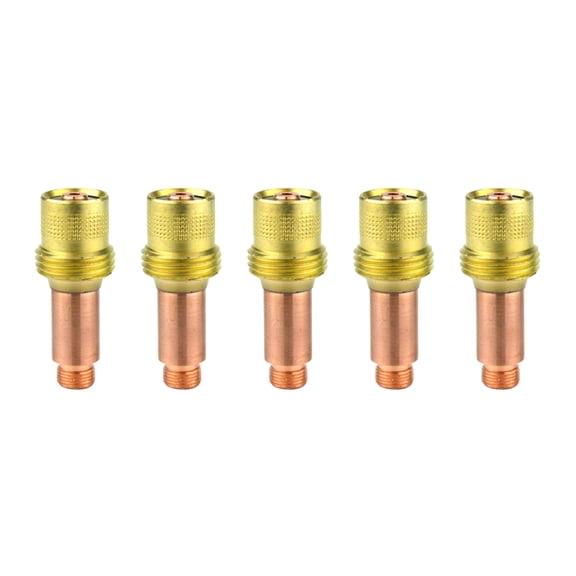 Gas Lens Collet Body for TIG Welding Torches 17/18/26 - 1/8" (3.2mm) - Model: 45V27 - (5 PACK)