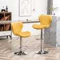 thumbnail image 1 of Gas-Lift Height Adjustment / Used in Dining Areas / Soft Velvet Upholstery Comfort, 1 of 7