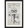 thumbnail image 1 of "Gas Mask 1921 Old Paper" Framed Painting Print, 1 of 4