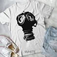 thumbnail image 1 of Gas Mask from World War II, Firefighter and Soldier Themed Graphic New Unisex T-Shirt, 1 of 2