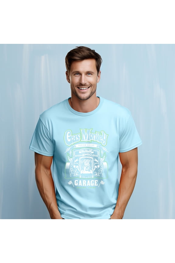 Gas Monkey Garage Hot Rod T-Shirt Up To 4XL