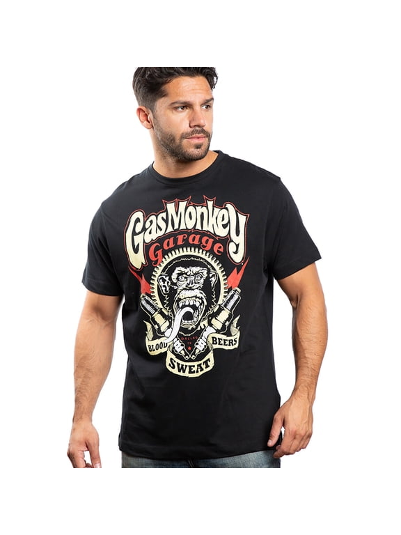 Mens T-shirt Blood Sweat & Beers Black S - XXL Official