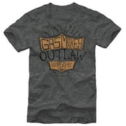 Gas Monkey Garage Outlaw Mens Heathered Gray T-Shirt Medium