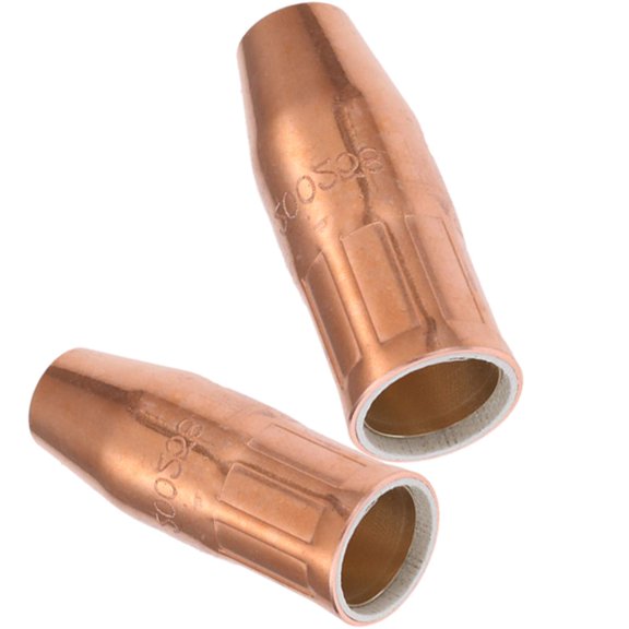 Gas Nozzle Tip Copper orifice Flush Tip for Welding Guns (2Pcs)