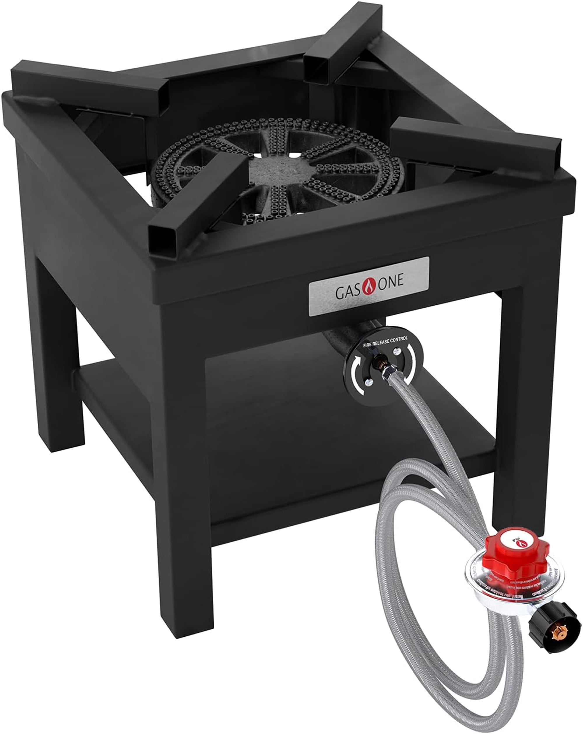 GasOne Single Burner, High Pressure Propane Stove, Adjustable