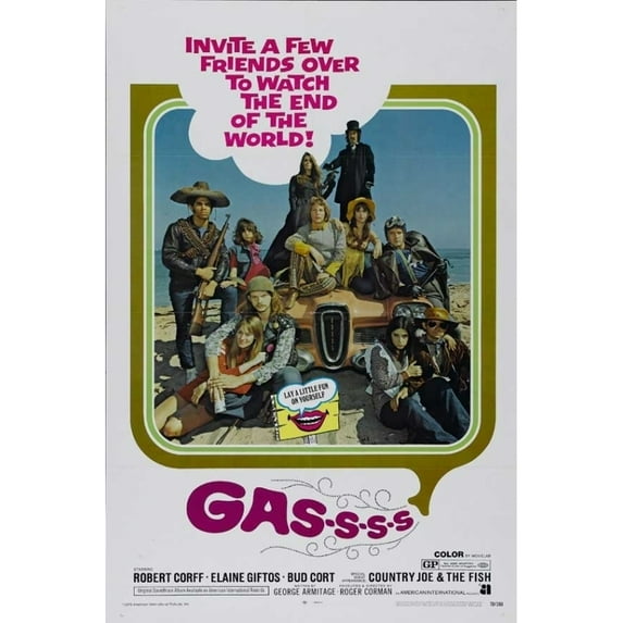Gas -Or- It Became Necessary to Destroy the World in Order to Save It. Movie Poster (11 x 17)